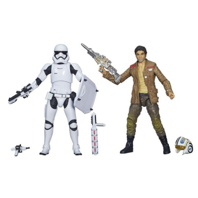 Black Series Actionfigur - Poe Dameron & Stormtrooper Doppelpack 2015 Exclusive 15 cm - Star Wars