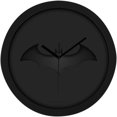 Batman Wall Clock Black Batarang