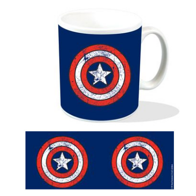 Marvel Tasse Captain America Shield Logo