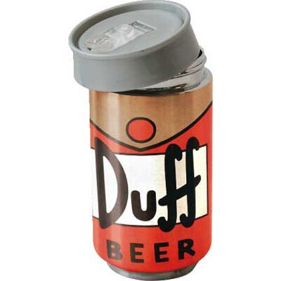 Simpsons Travel Mug Duff Beer