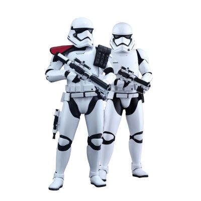 MMS Actionfiguren Doppelpack - First Order Stormtrooper & FOS Officer 1/6 - Star Wars Episode VII 