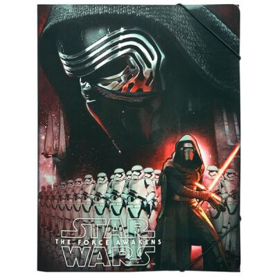Elastic Band Folder - Kylo Ren and Stormtroopers A4 -...