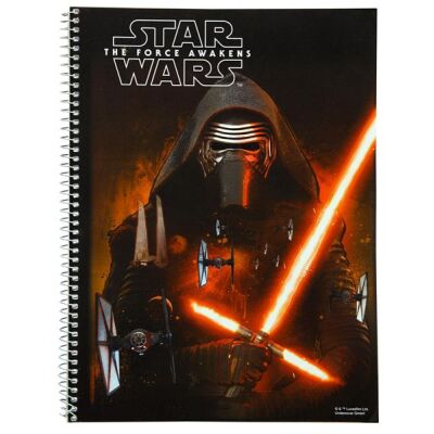 Notebook - Kylo Ren A4 - Star Wars Episode VII