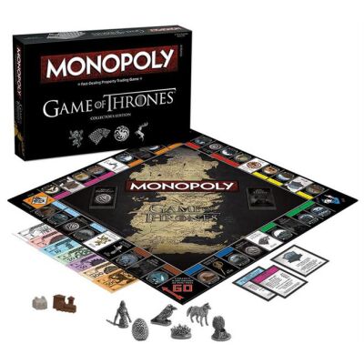 Game of Thrones Board Game Monopoly Collectors Edition,...