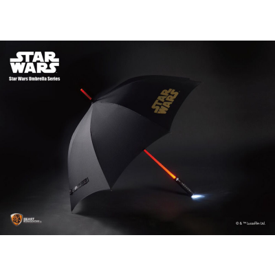 Regenschirm mit Leuchtfunktion - Lichtschwert 110 cm - Star Wars