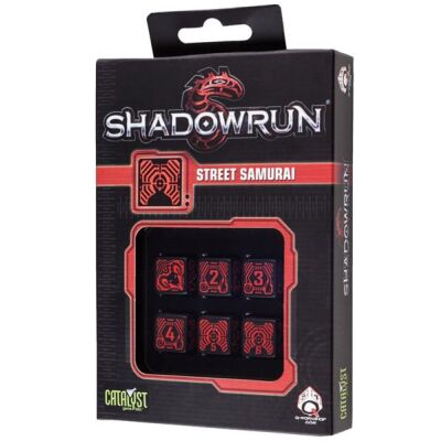 Shadowrun: Street Samurai Black/Red (6)