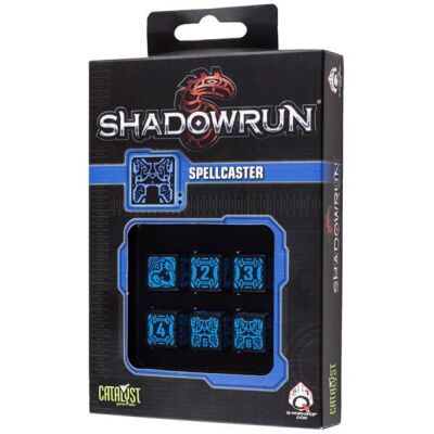 Shadowrun: Spellcaster Black/Blue (6)