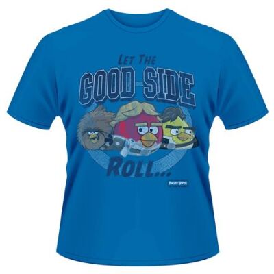 T-Shirt - Angry Birds, Let The Good Side Roll