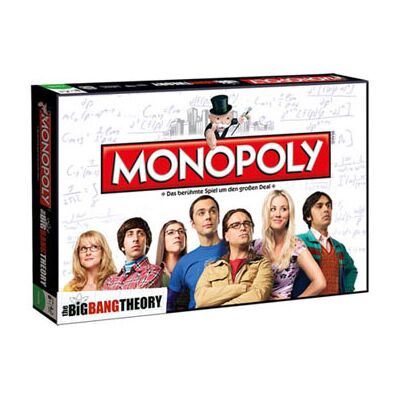 The Big Bang Theory Board Game Monopoly, German