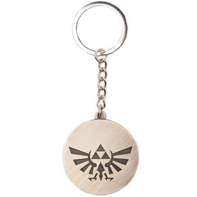 The Legend of Zelda Metal Key Ring Triforce Logo