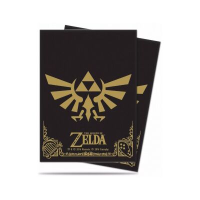 UP - Sleeves Standard - The Legend of Zelda: Black & Gold (65 Sleeves)