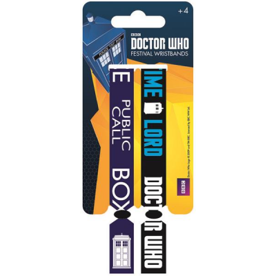Doctor Who Festival Armband Doppelpack Time Lord