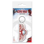 Captain America Civil War Rubber Keychain Team Stark 6 cm
