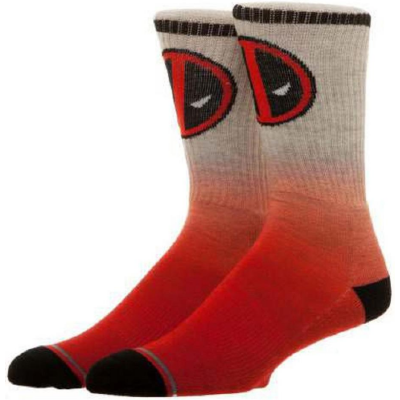 Deadpool Ombre Crew Socken