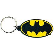 DC Comics Rubber Keychain Batman Symbol 6 cm