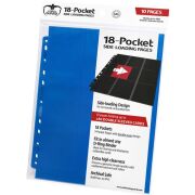 Ultimate Guard 18-Pocket Pages Side-Loading Blue(10)