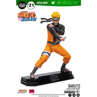 Naruto Shippuden Color Tops Actionfigur Naruto Uzumaki 18 cm