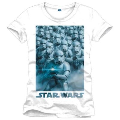 T-Shirt - Band Of Troopers, Blau