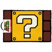 Super Mario Doormat Question Mark Block 40 x 60 cm
