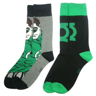 DC Comics Herren Socken Doppelpack Green Lantern