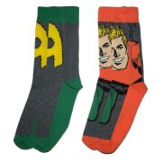 DC Comics Herren Socken Doppelpack Aquaman