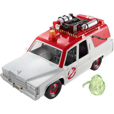 Ghostbusters Fahrzeug Ecto 1 mit Figur