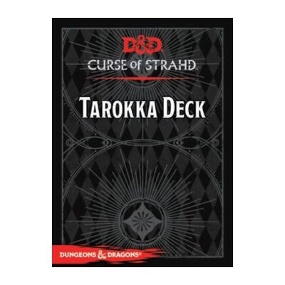 D&D Curse of Strahd: Tarokka Deck (54 Cards), Englisch