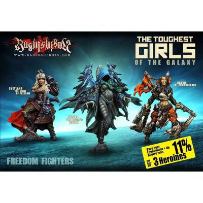 Heroines Box : The FREEDOM Fighters (JB, KST, IE)