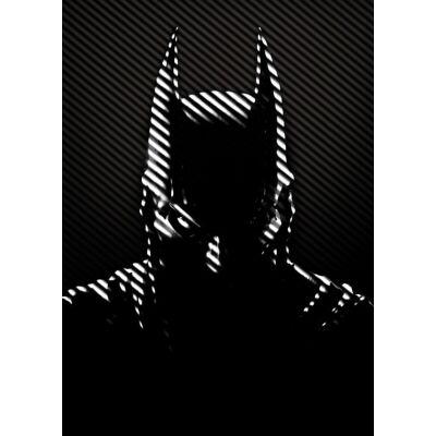 DC Comics Metall-Poster Batman Noir Caped Crusader 10 x 14 cm
