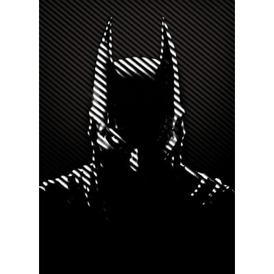 DC Comics Metall-Poster Batman Noir Caped Crusader 10 x...