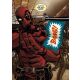 Marvel Comics Metall-Poster Deadpool Covers Outta The Way Nerd 10 x 14 cm