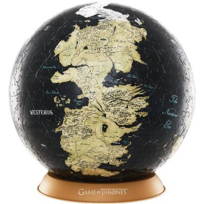 Game of Thrones 3D Globe Puzzle Unknown World (240 pieces)