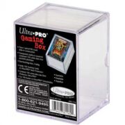 UP - Sliding Storage Box - 100 Cards - Clear