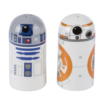 Star Wars Salt and Pepper Shaker R2-D2 & BB-8