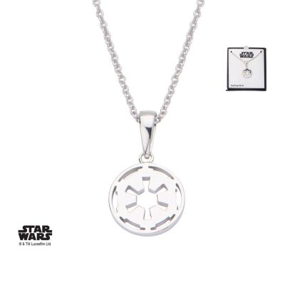 Star Wars Necklace Galactic Empire Symbol 46 cm (Sterling...