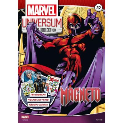 Marvel Universum Figuren-Kollektion 10: Magneto (mit handbemalter Classic Marvel-Figur)