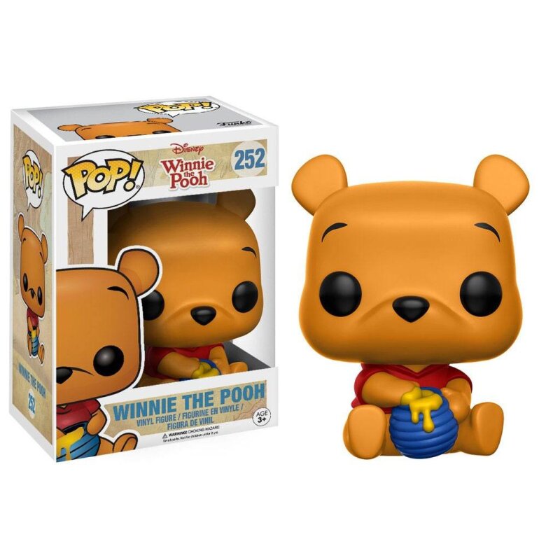 Winnie Puuh POP! Disney Vinyl Figur Seated Pooh 9 cm