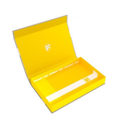 Feldherr Magnetic Box half-size 40 mm yellow empty