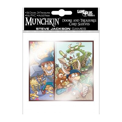 Munchkin - Doors and Treasures Card Sleeves (60 Sleeves)