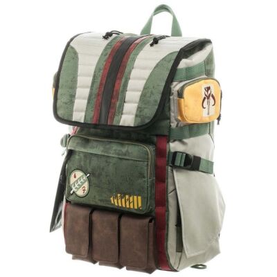 Star Wars - Boba Fett Laptop Backpack - Green
