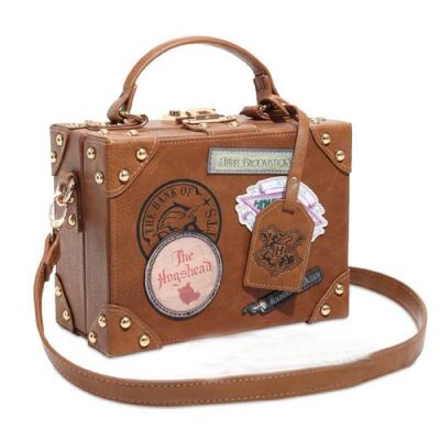 Harry Potter - Patches Trunk Bag - Brown