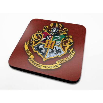 Harry Potter Coaster Hogwarts Crest 6-Pack