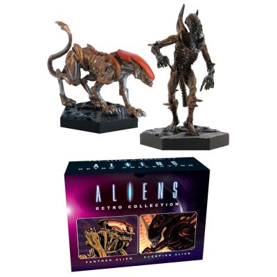 Aliens Retro Collection Figure 2-Pack Panther & Scorpion...