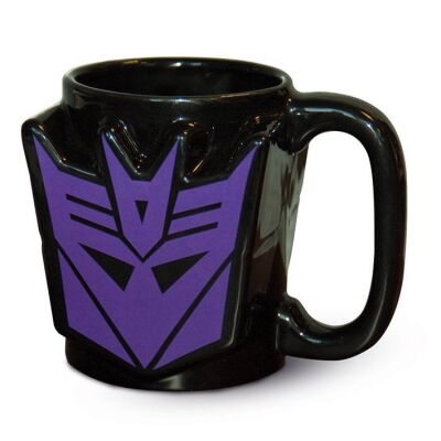 Transformers G1 3D Mug Decepticon Shield