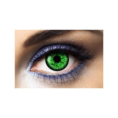 Farbige Kontaktlinsen Green Shot, 1 Jahr