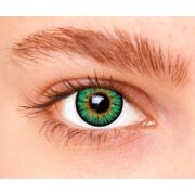 Natürliche Kontaktlinsen London Turquoise, 3 Monate