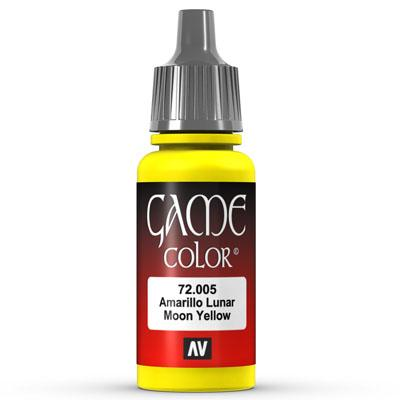 Vallejo Game Color: 005 Moon Yellow, 17 ml