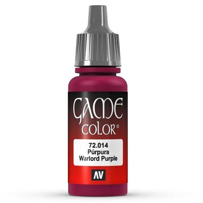 Vallejo Game Color: 014 Warlord Purple, 17 ml