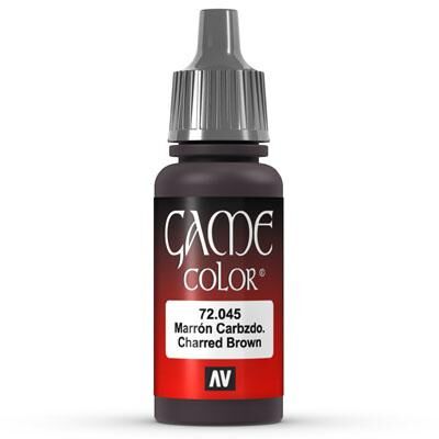Vallejo Game Color: 045 Charred Brown, 17 ml