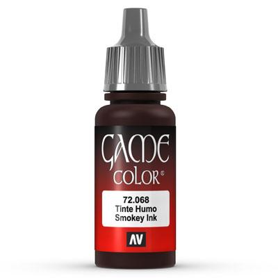 Vallejo Game Color Ink: 068 Smokey Ink, 17 ml